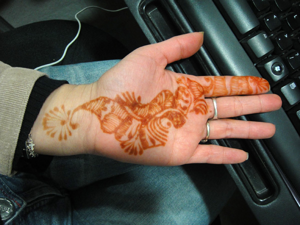 Fiz mehndi de novo!